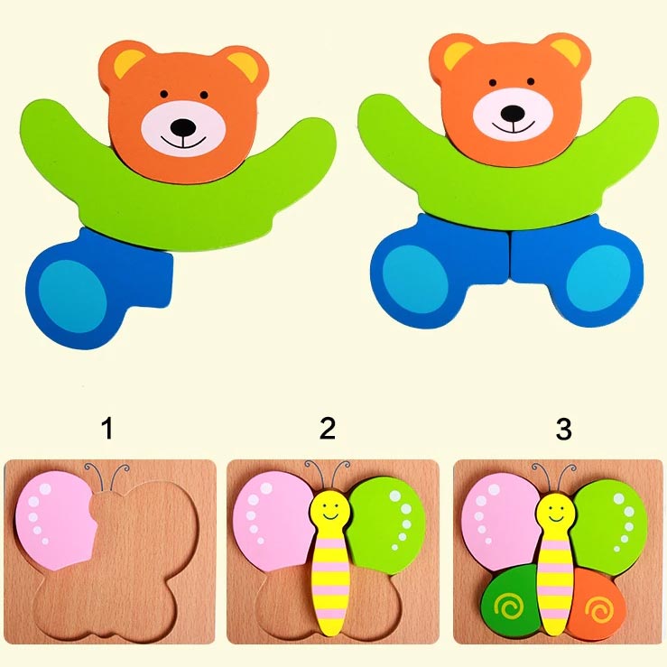 Intelligenza Legno Puzzle Bambini Giocattoli 3-6 Anni Ragazzi E Ragazze  Puzzle Educazione Precoce Puzzle Legno Creativo Bambini Tavola Puzzle  Varietà Giocattoli Divertenti, Acquista , Risparmia