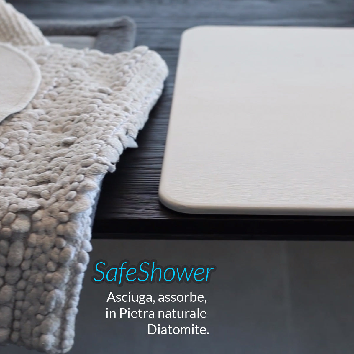 SafeShower™ - Tappetino ecologico asciugatura rapida antiscivolo antib -  SparklyIdeas